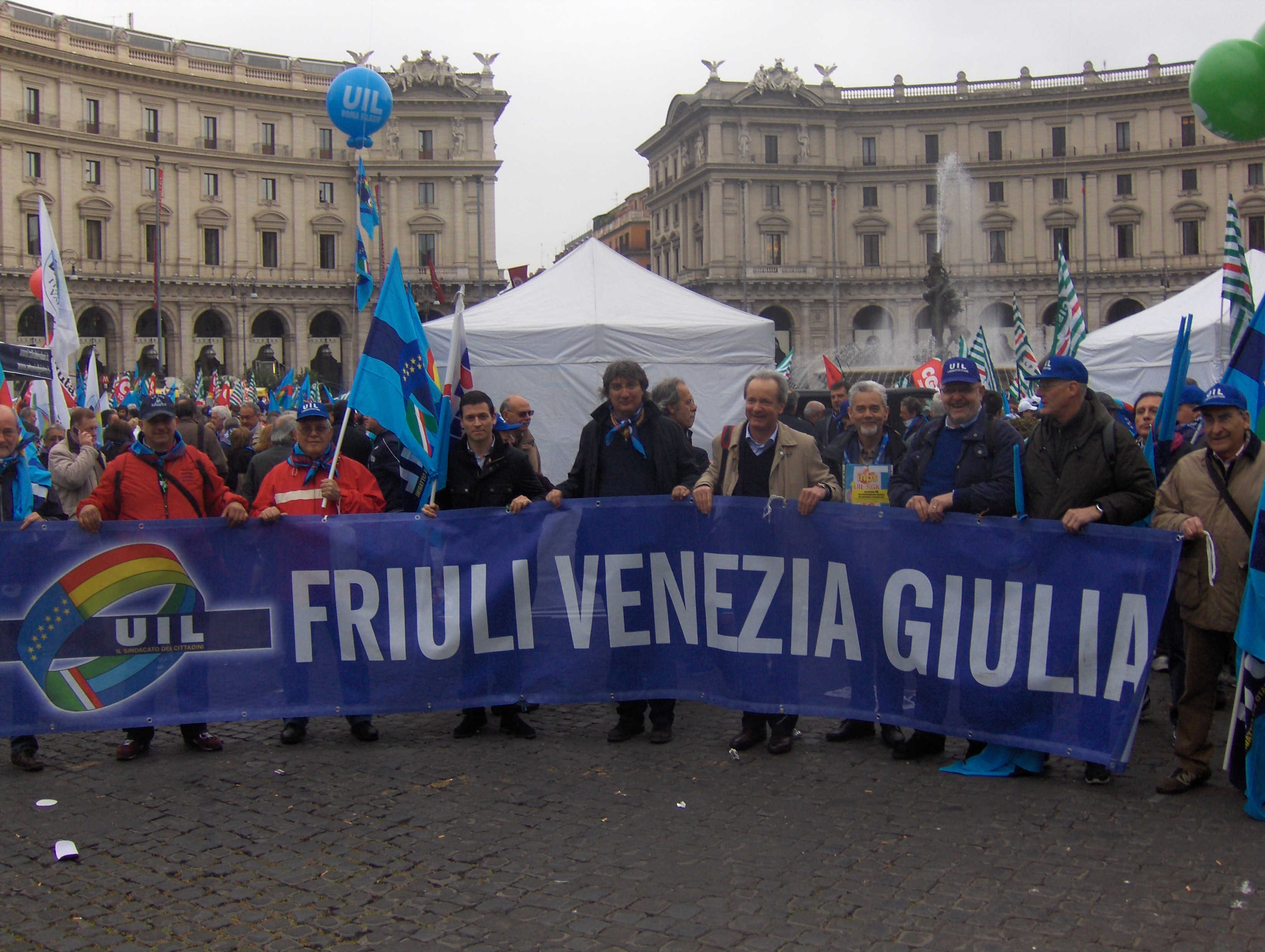 Manifestazione esodati – A Roma anche una delegazione del Friuli Venezia Giulia